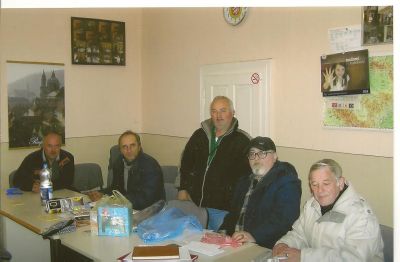 Kvällssamling i "Tjeckiska huset", Bela Crkva. Kvällssamling i "Tjeckiska huset", Bela Crkva.